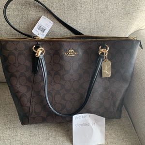 Coach Ava shoulder tote!